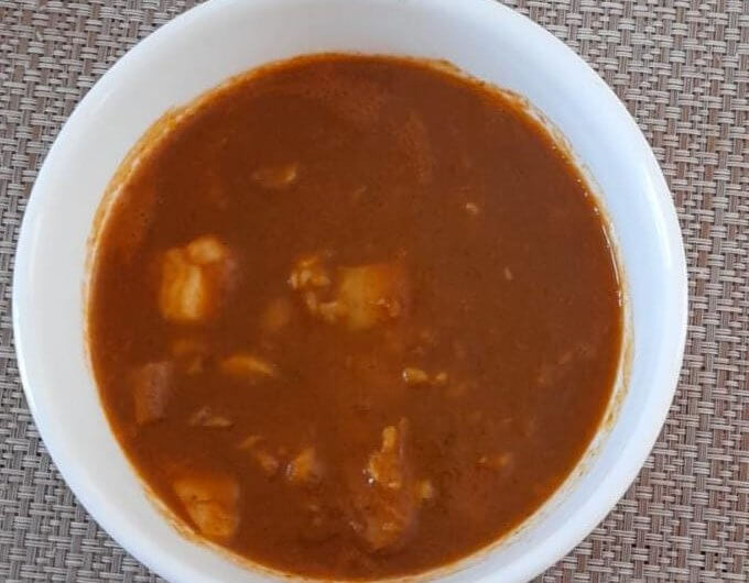 Sopa mexicana de pescado