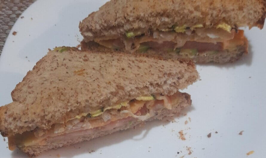 Sandwich de calabaza a los 2 quesos